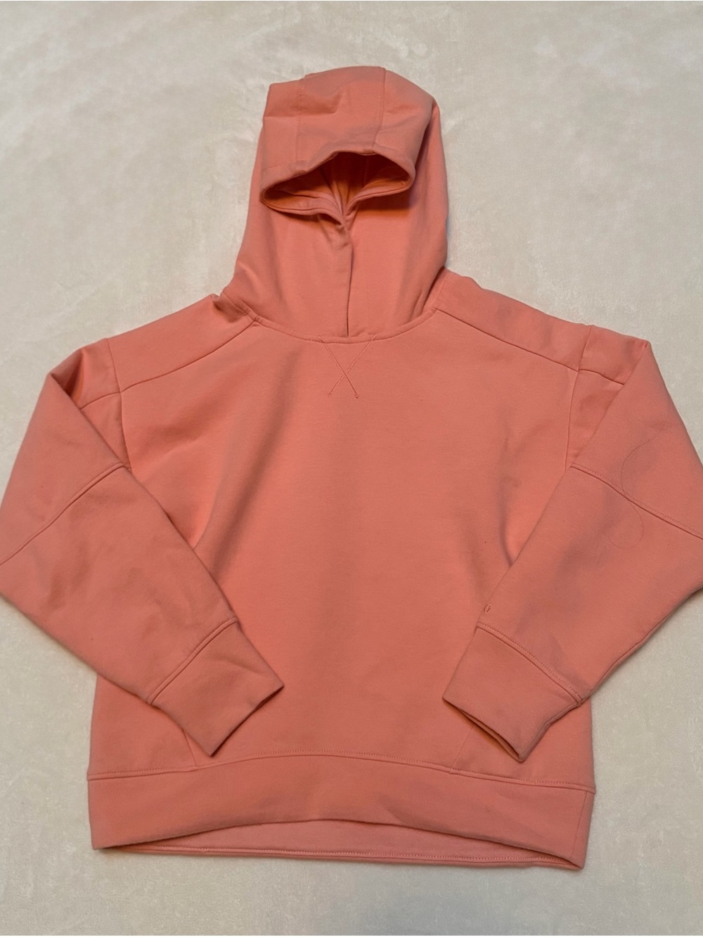 DSG Girls Size Small (8-9) Coral Crewneck Hoodie